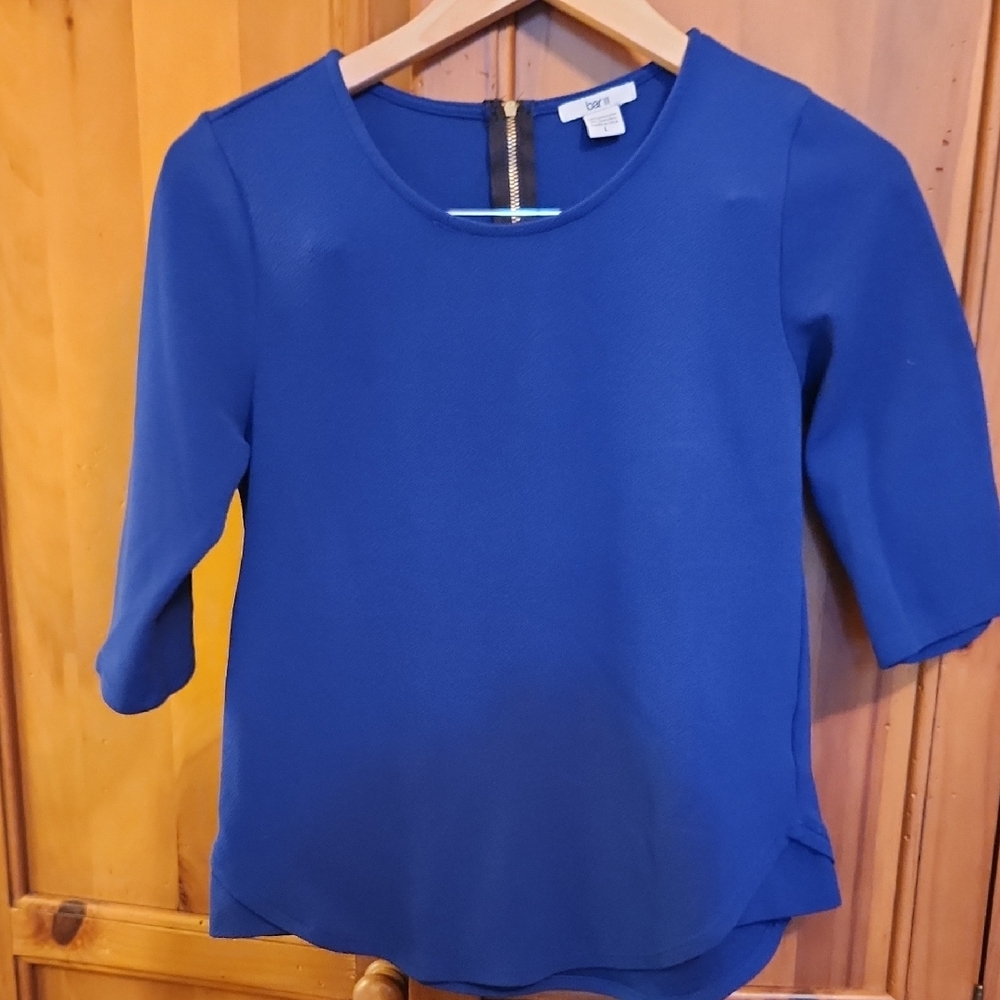 Bar III Cobalt Blue Women's Blouse
